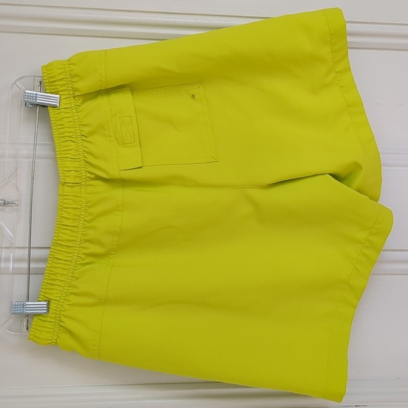 Medium DSG Beach Pool Neon Green Mesh Lined Lifestyle Shorts Swim Trunks - Picture 8 of 9